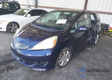 2009 Honda Fit Sport из США, поврежденный, VIN JHMGE88459S074102
